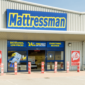 The Mattressman March store front